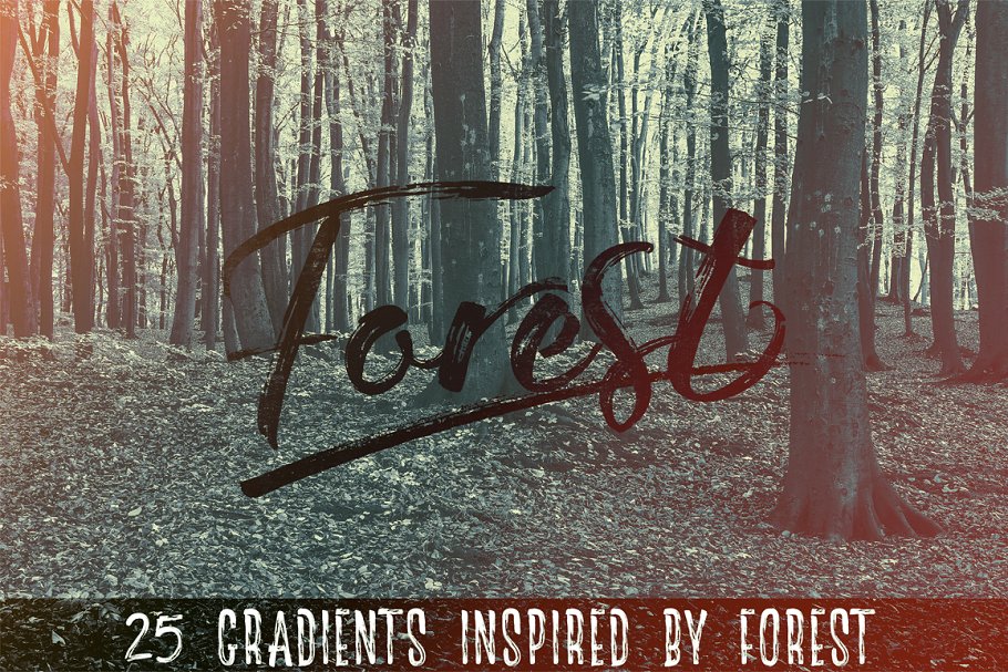 Download The Forest - 25 Gradients