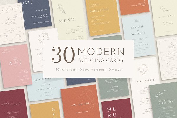 Download 30 modern wedding designs