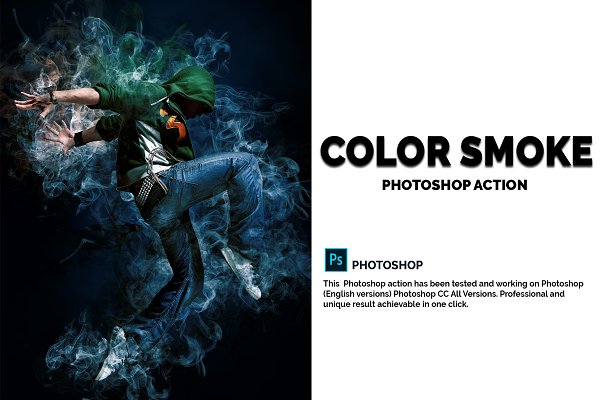 Download Color Smoke Photoshop Action