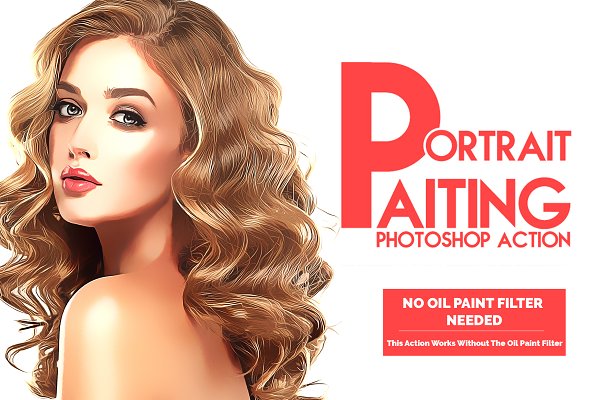 Download Portrait Painting Photoshop Action