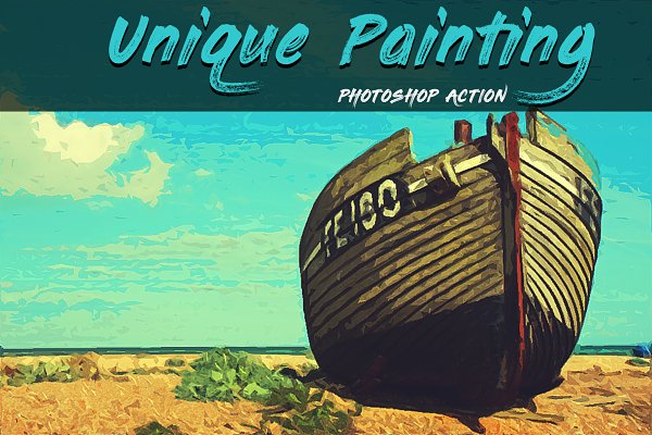 Download Unique Painting Photoshop Action