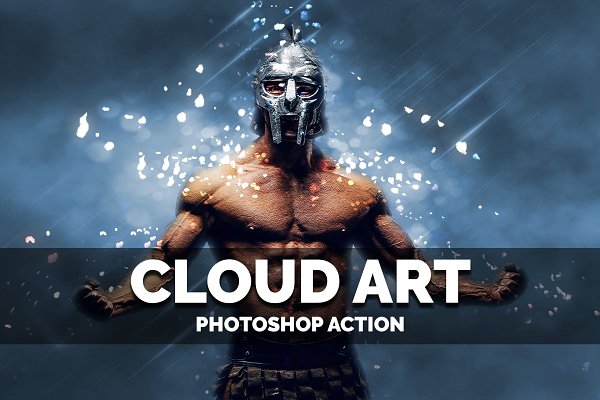 Download Cloud Art Photoshop Action