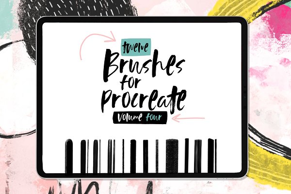 Download Vol 4 Brushes for Procreate