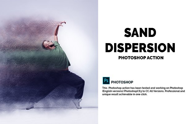 Download Sand Dispersion Photoshop Action