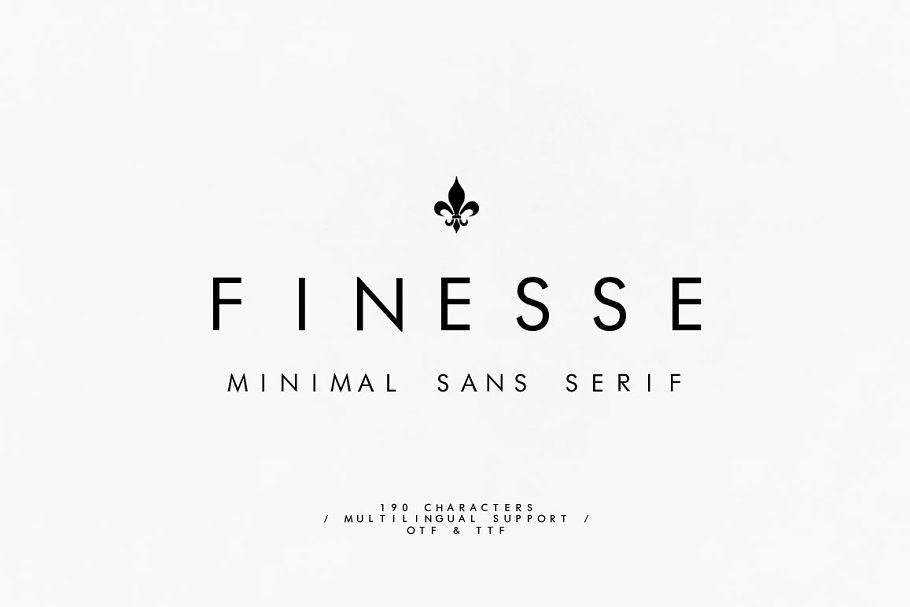 Download Finesse - Minimal MONO Font