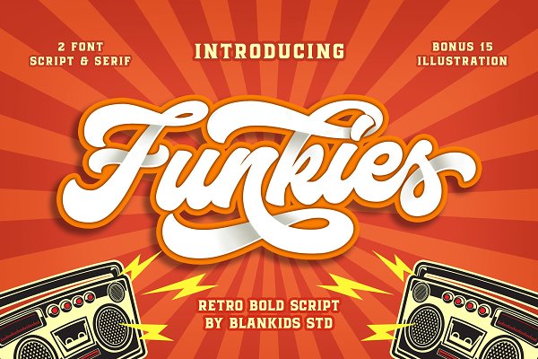 Download Funkies 2 Font + Extras (INTRO SALE)