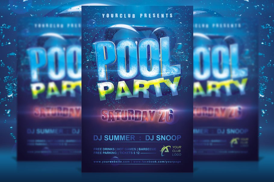 Download Pool Party Flyer