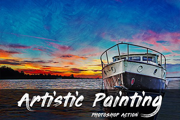 Download Artistic Painting Photoshop Action