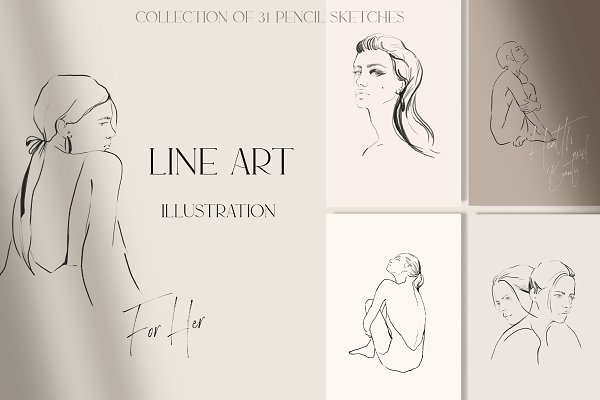 Download LINE ART-ILLUSTRATION