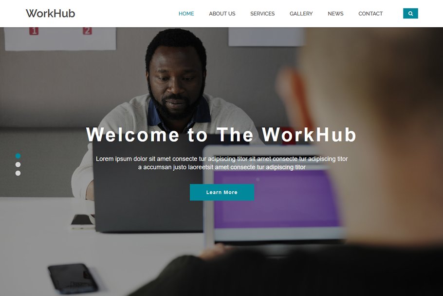 Download WorkHub - Business HTML5 Template