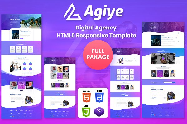 Download Agiye | Creative Digital Agency Html