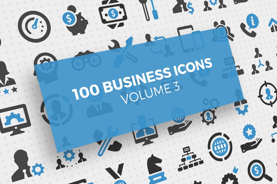 Download 100 Business Icons Vol. 3