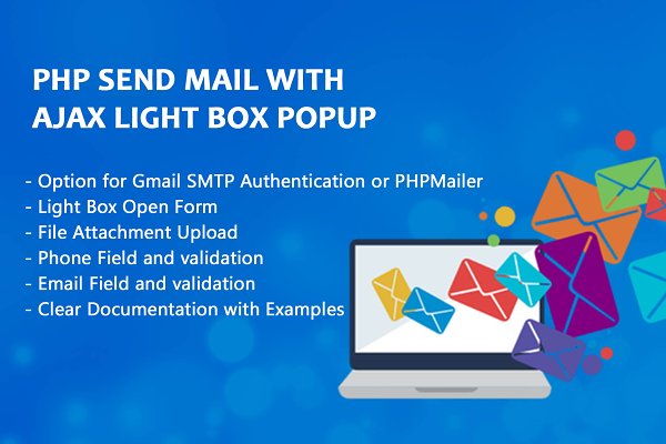 Download Php Send Mail With Ajax Light Box
