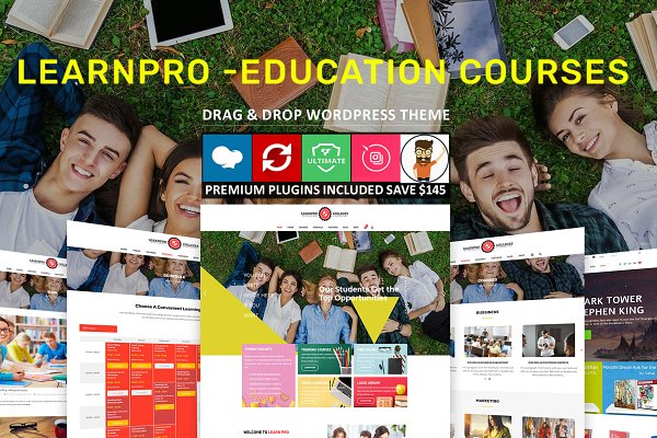 Download Learnpro - Education Courses Theme