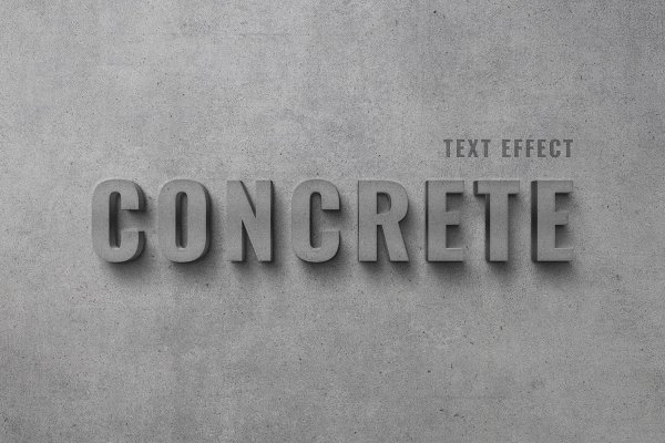 Download Concrete Wall Text Effect