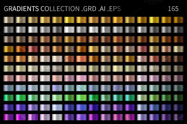 Download Gradients Collection .GRD .AI .EPS
