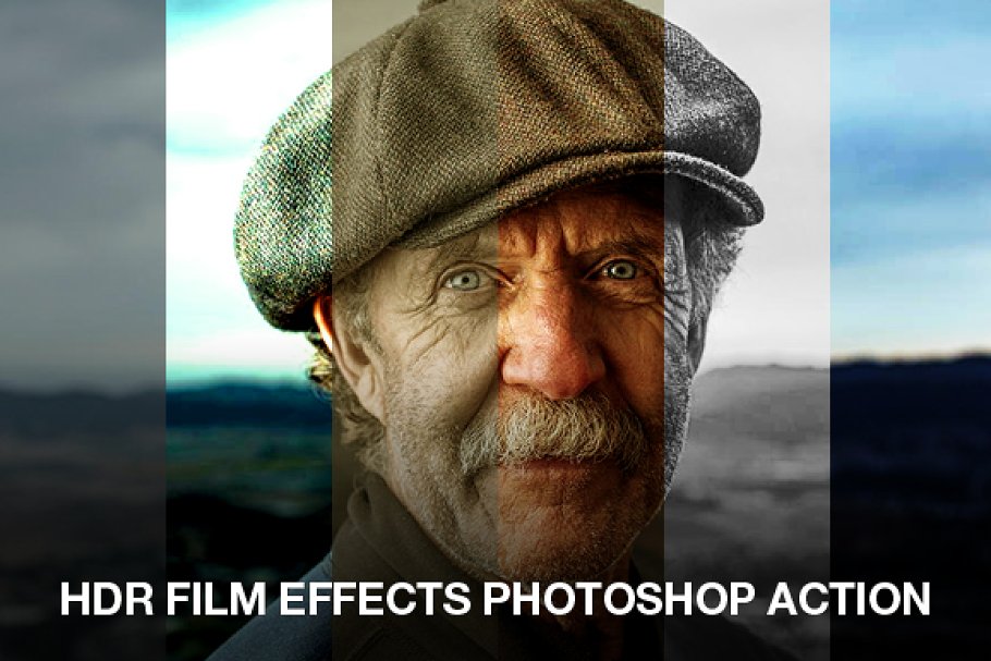 Download HDR Film effects action