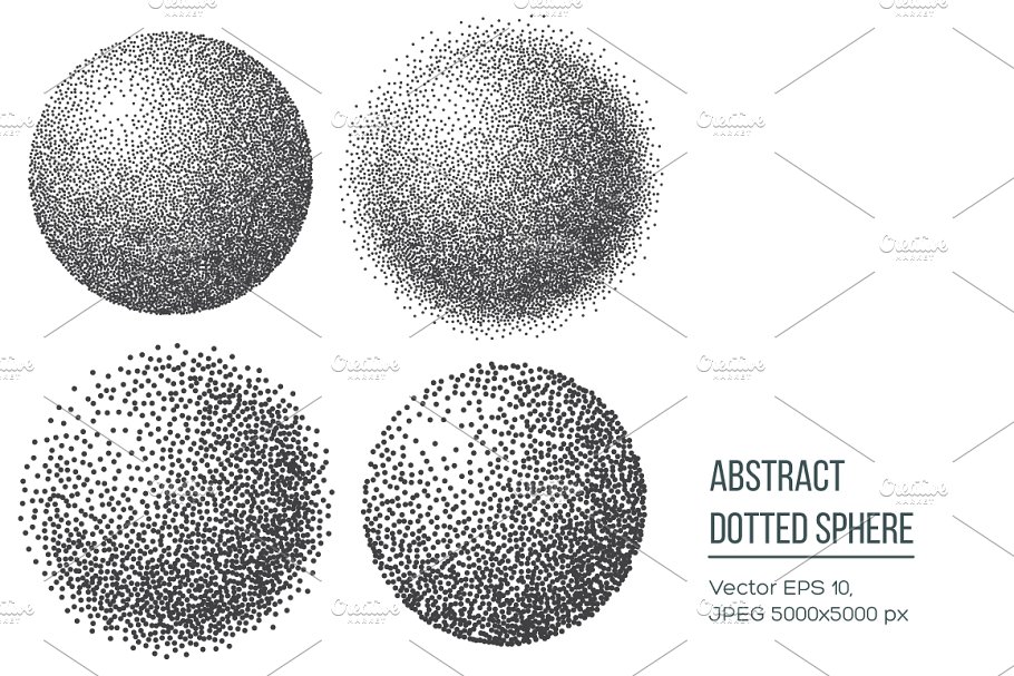 Download Abstract dotted sphere.