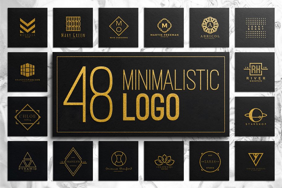 Download 48 Minimalistic Logo