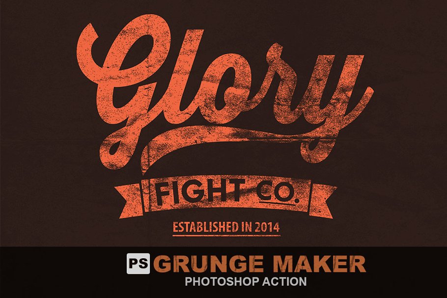 Download Grunge Maker Photoshop Action
