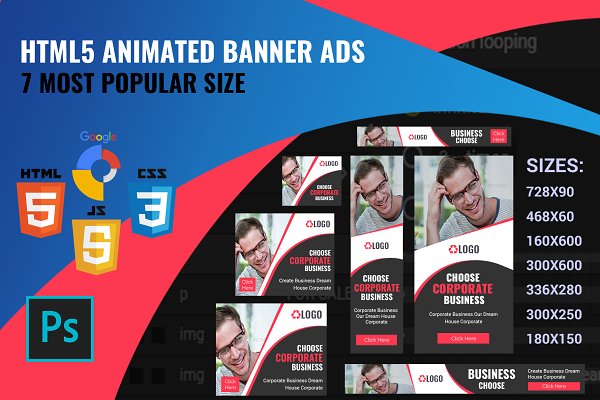 Download HTML5 Animated Banner Ads