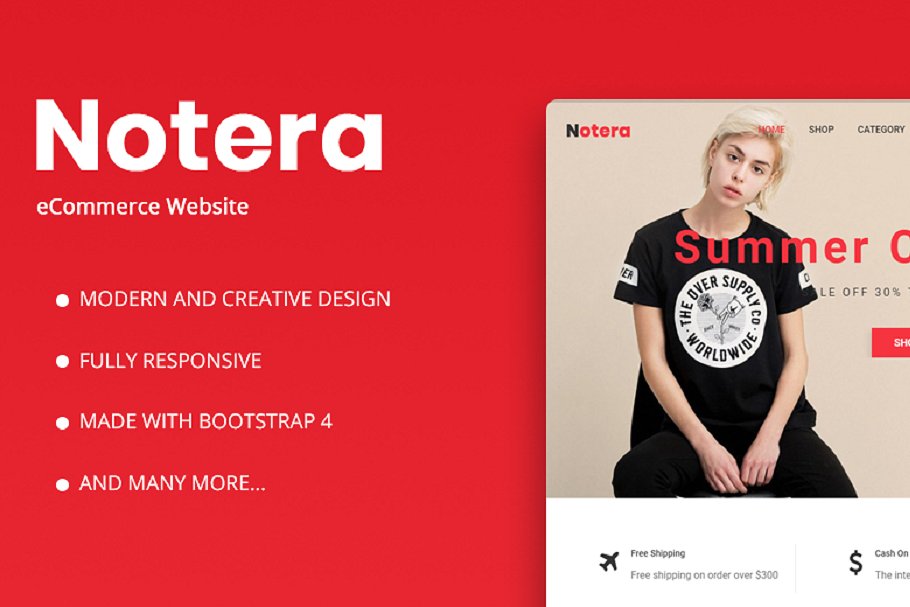 Download Notera – Fashion eCommerce Bootstrap