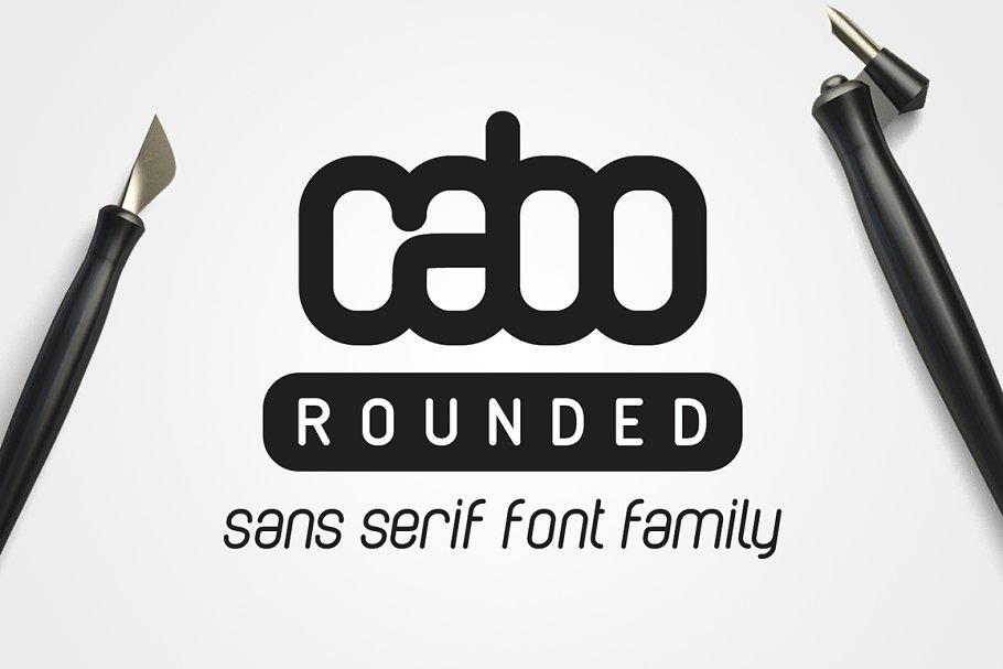 Download Cabo Rounded Font Family