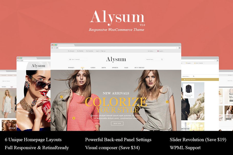Download Alysum-Responsive WooCommerce Theme
