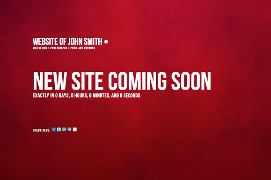 Download Coming Soon - Site Theme