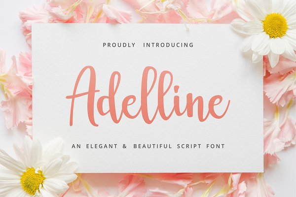 Download Adelline | beautiful elegant font