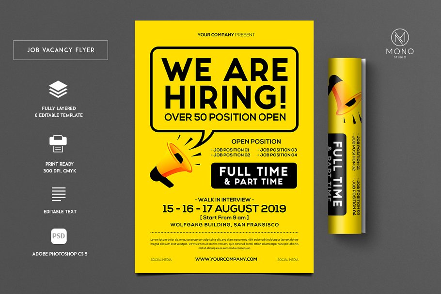 Download Job Vacancy Flyer