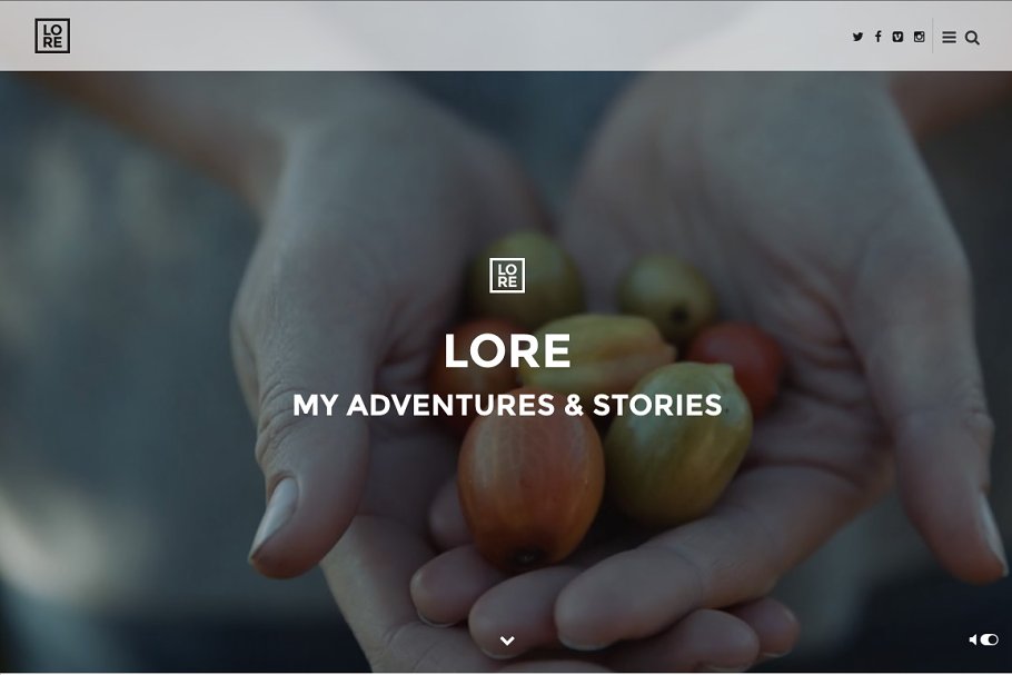 Download Lore - A Theme For Your Stories