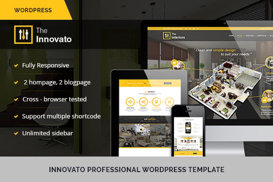 Download Innovato Bussiness WordPress theme