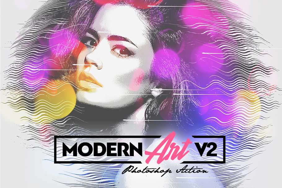 Download Modern Art Photoshop Action v2