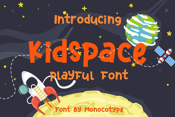 Download Kidspace - Playful Font