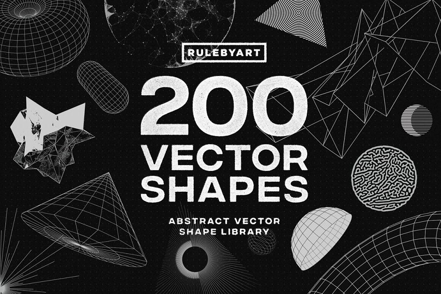 Download 200 Vector Shapes