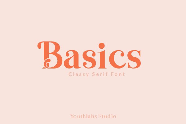 Download Basics Serif Font - 30% OFF