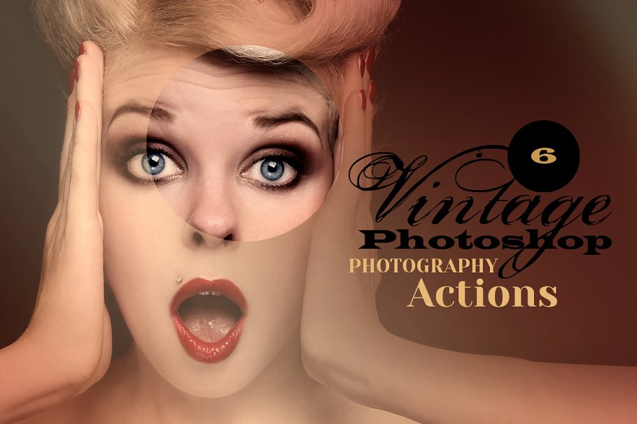 Download 6 Vintage Photo Actions