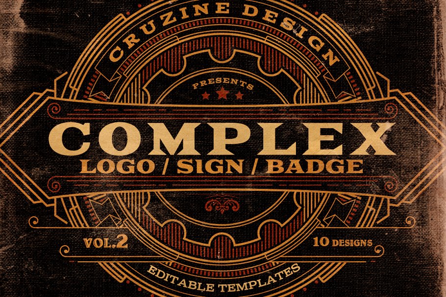 Download Complex Logos/Signs/Badges v.2