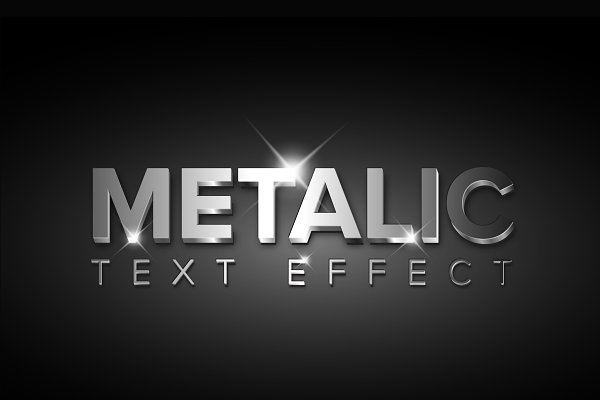 Download Illustrator Metallic effect
