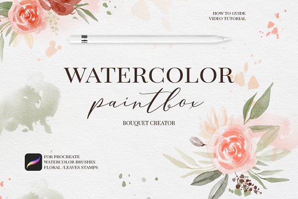 Download Watercolor brushes for Procreate