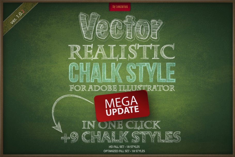 Download Chalk realistic vector AI style