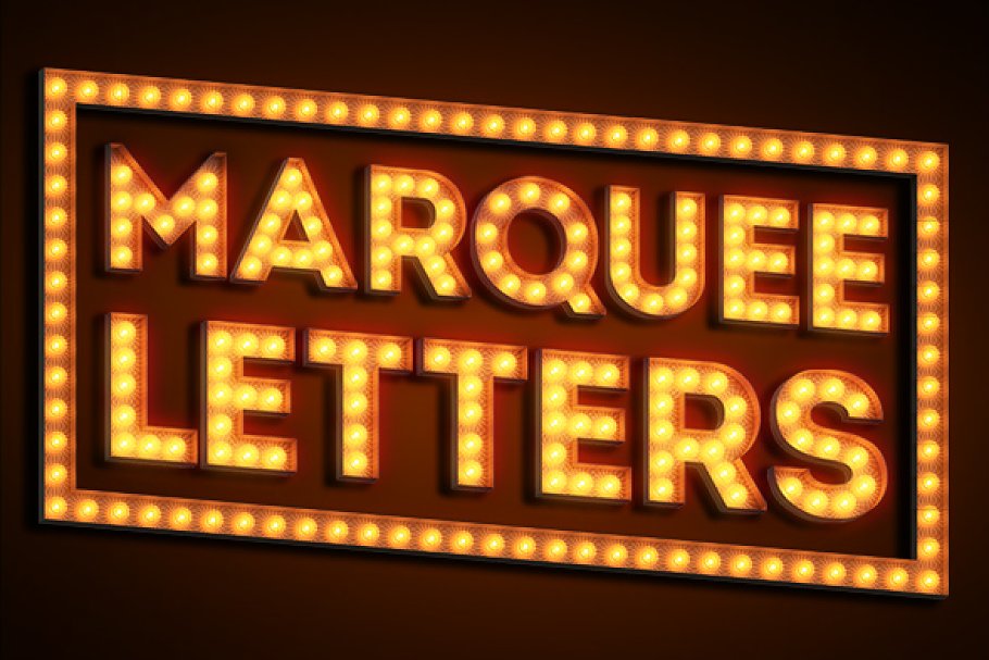 Download Marquee letters