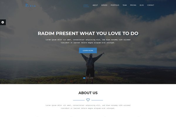 Download Radim - Responsive Business Template