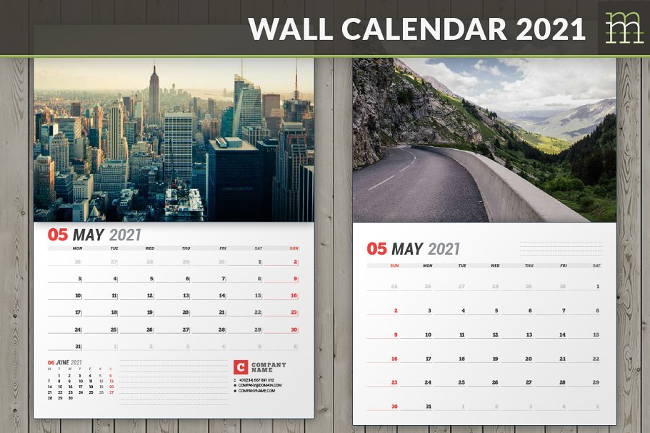 Download Wall Calendar 2021 (WC037-21)