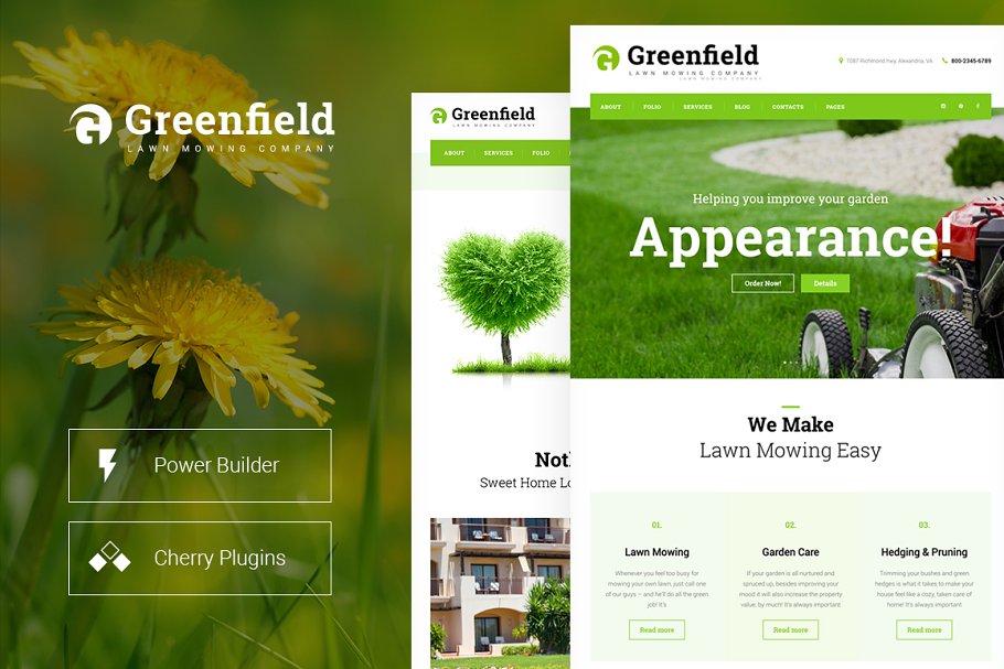Download GreenField - Lawn Mowing Company