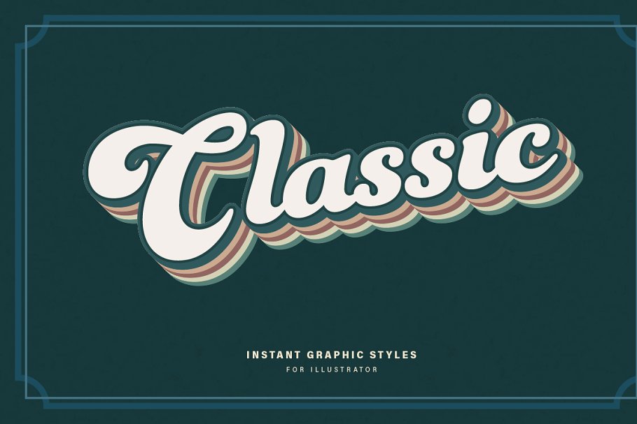 Download Retro Text Graphic Styles
