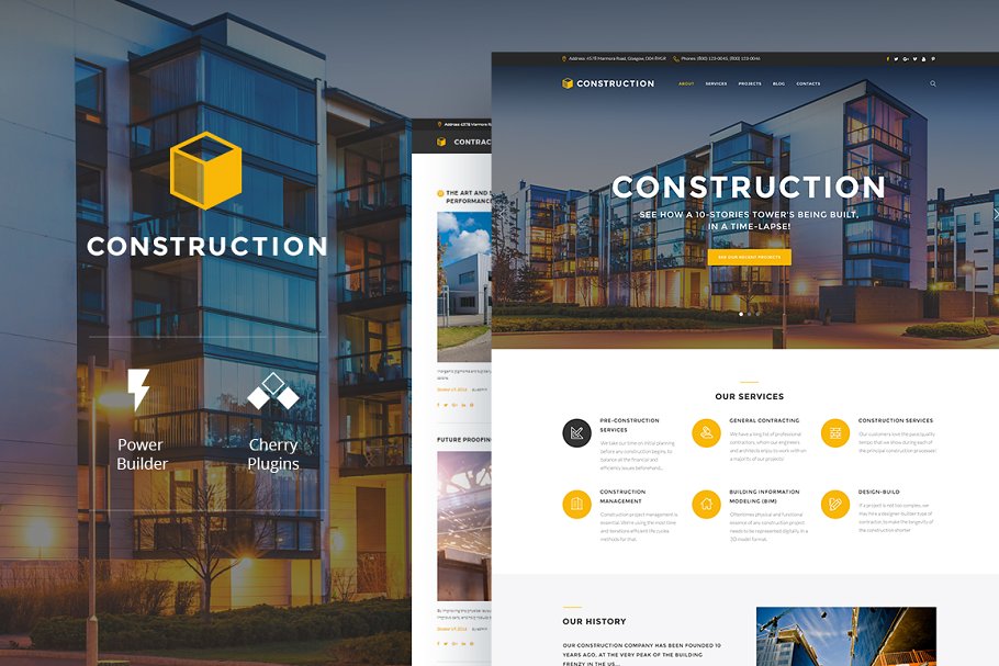 Download Contractor - Construction Company