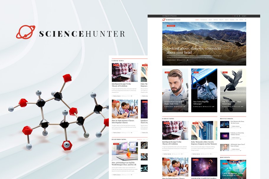 Download ScienceHunter - News Portal