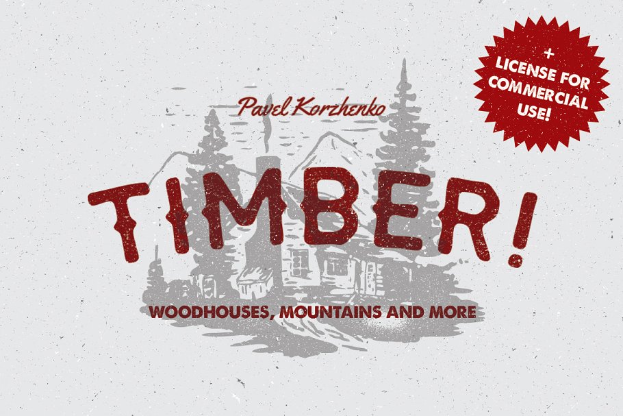 Download TIMBER! Mountains & woodhouses